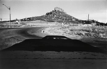 GARRY WINOGRAND (1928-1984) Castle Rock, Colorado * Bull, cowboy, rodeo clowns * Horse and two cowboys.